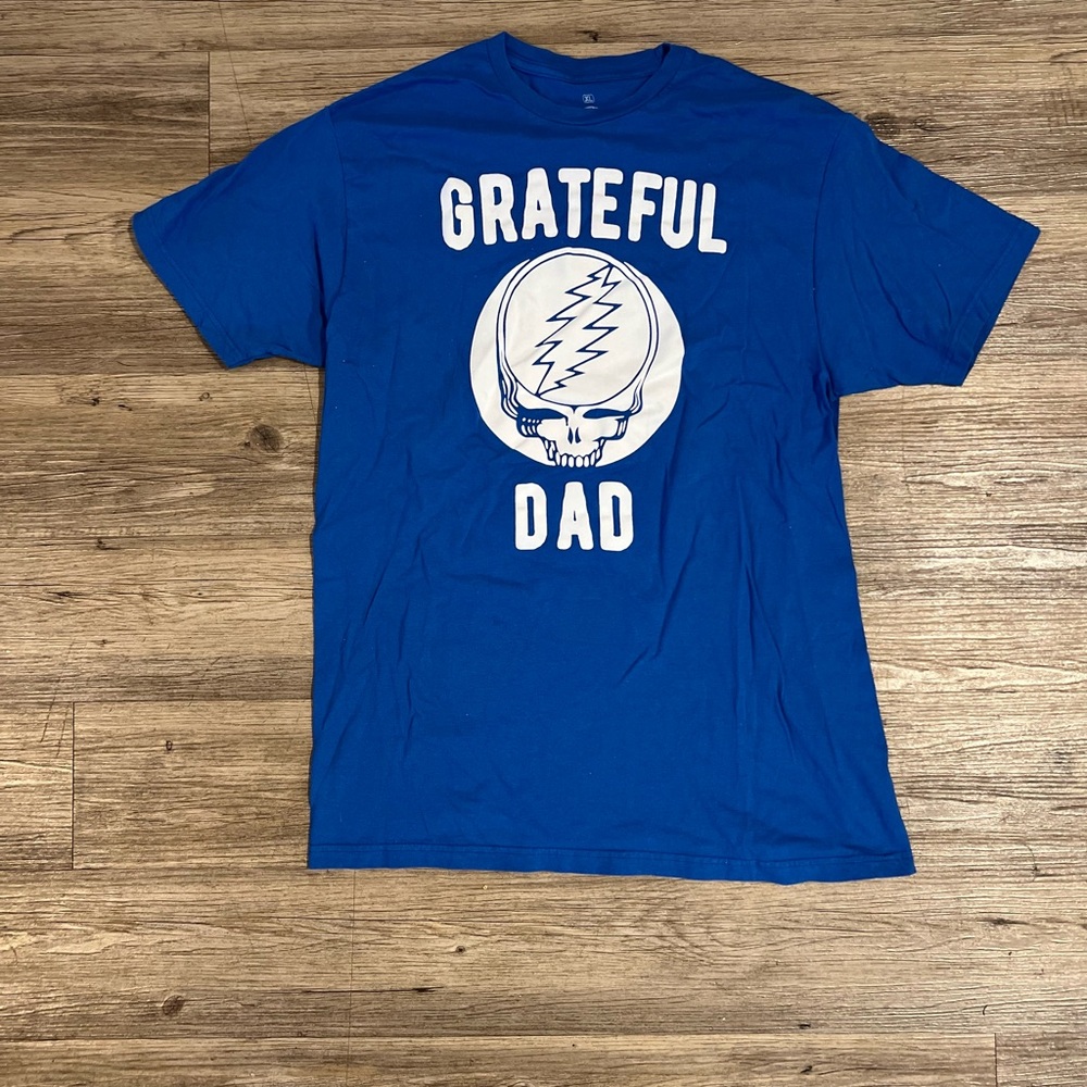 Blue Grateful Dead "Grateful Dad" t-shirt Size XLarge
